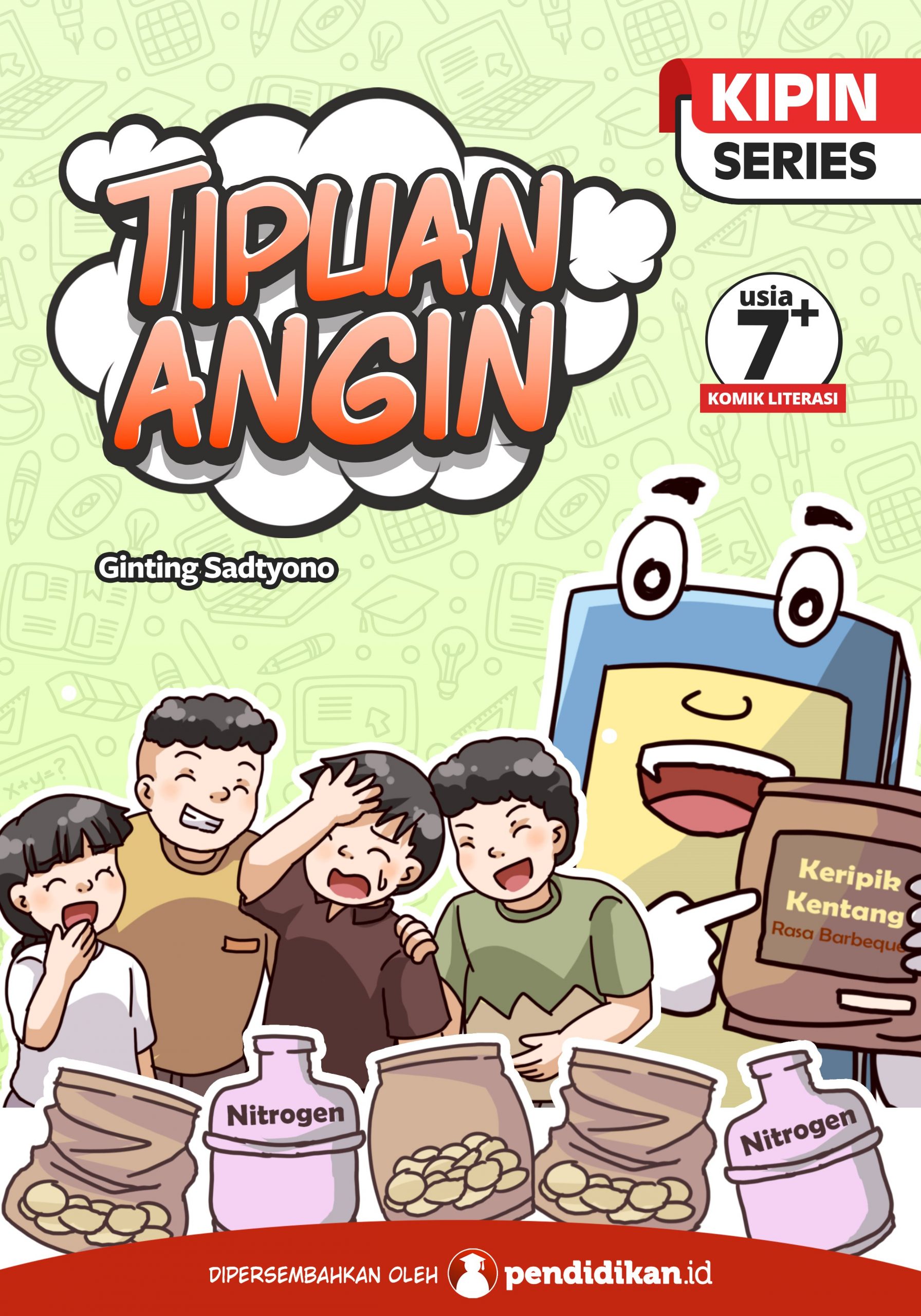 bacaan edukasi komik pengawet makanan nitrogen tipuan angin