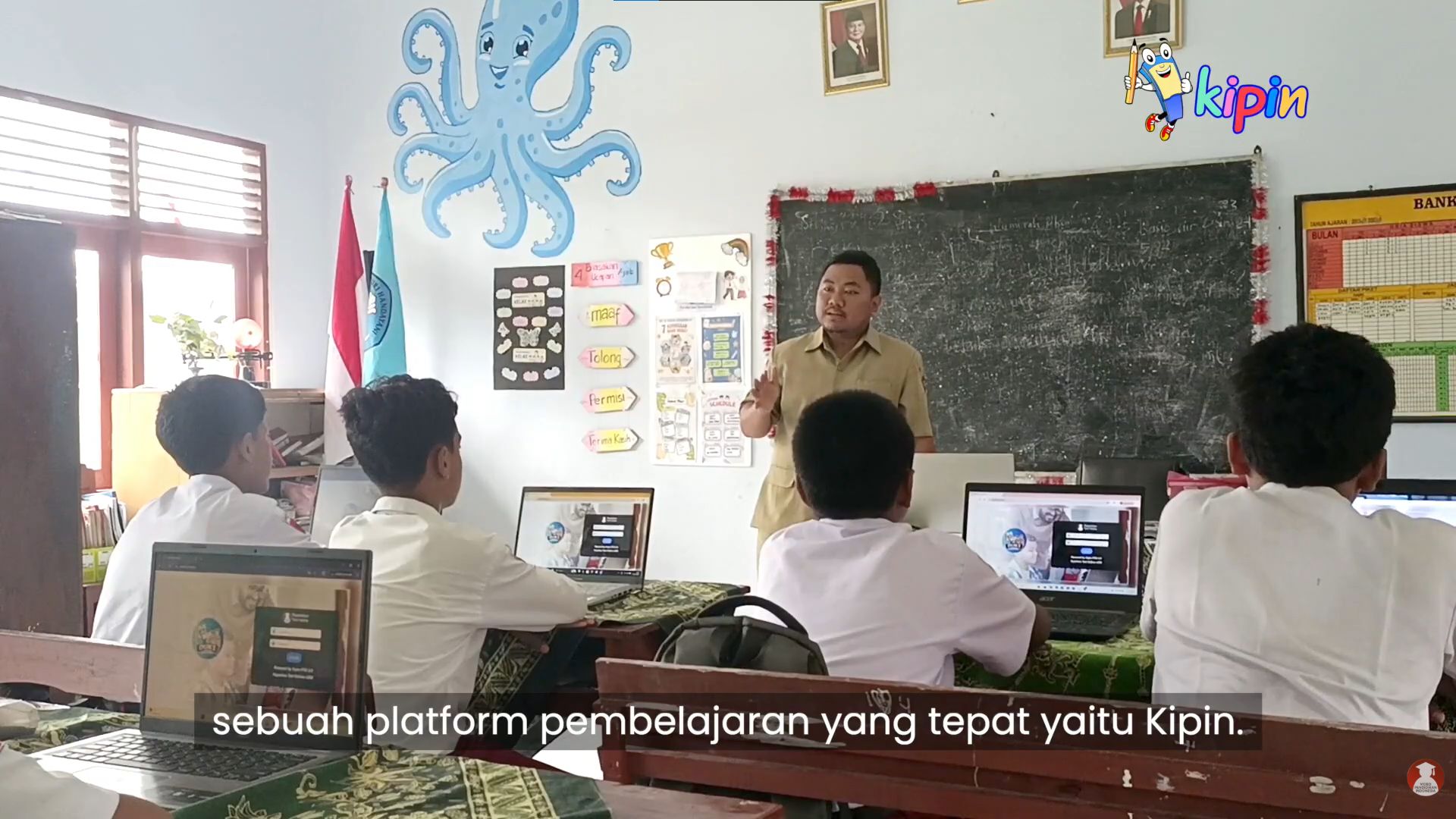 Kipin for digital learning at SDN Kaweron 01